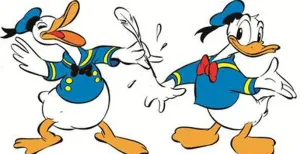 Vier de verjaardag van Donald Duck!