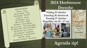 Brocante en antiekroute van Drenthe Foto: A.S. Prins 