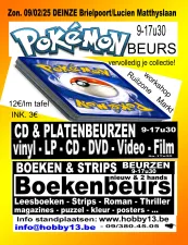 1ste Pokémon Ruilbeurs te Deinze Foto: De Dapper Eddy