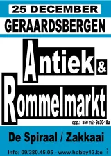 Antiek & Rommelmarkt te Geraardsbergen Foto: De Dapper Eddy