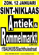 Antiek & Rommelmarkt te Sint-Niklaas Foto: De Dapper Eddy