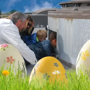 Kom je ook Pasen vieren op Pampus? Foto geüpload door gebruiker Waterlinie Evenement