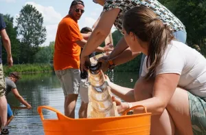 Water gootjes, foto; Markant outdoorcentrum