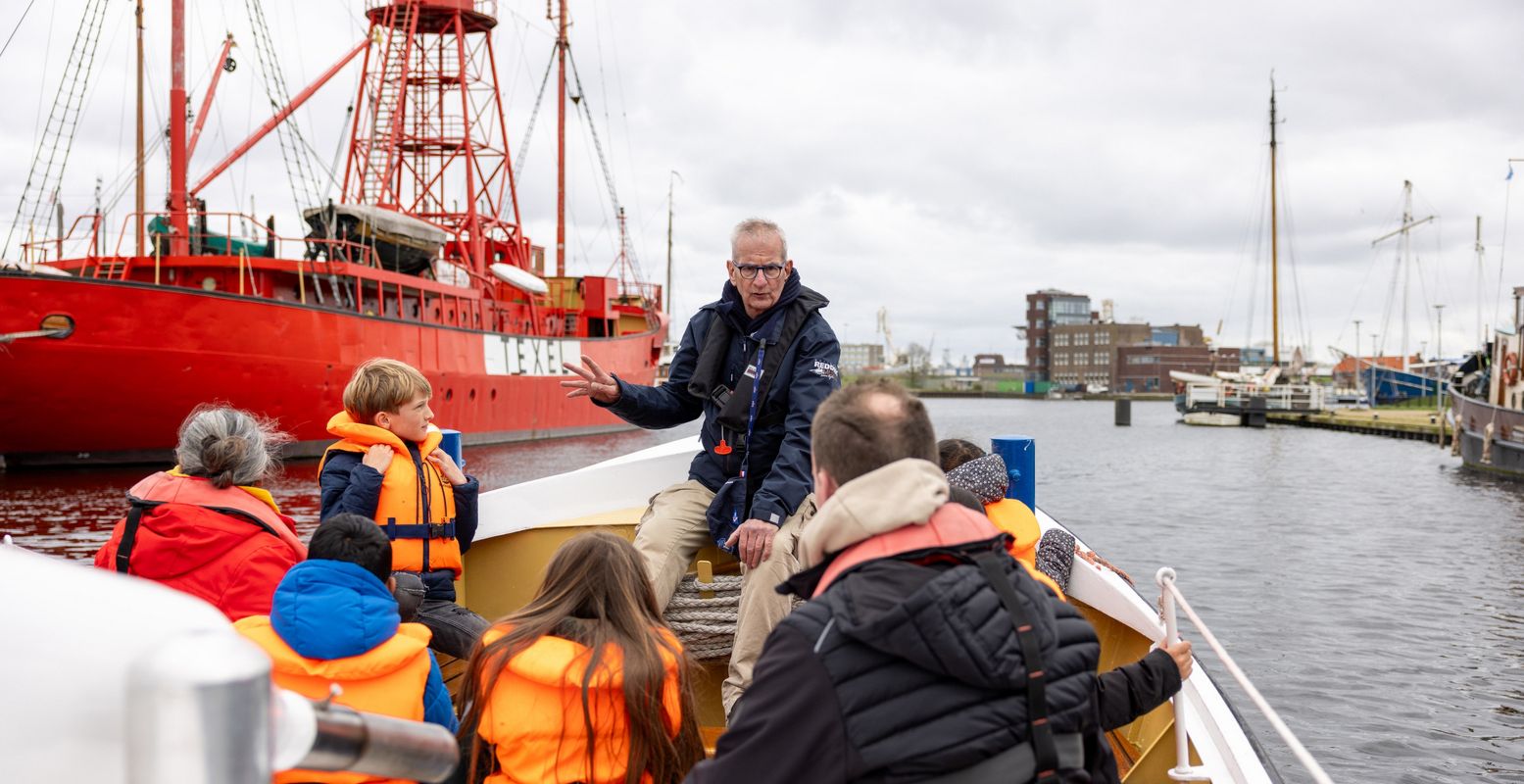 Maak een tocht op een reddingsboot bij het Nederlands Reddingmuseum! Foto: Reddingmuseum Dorus Rijkers