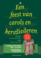 Een feest van carols en kerstliederen. Foto: Seppie Groot