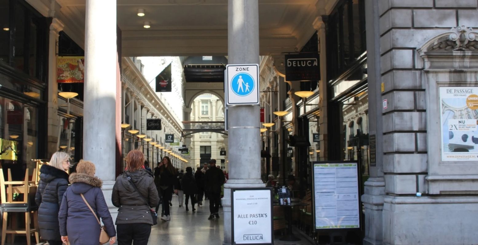 Zo maakten ze vroeger een winkelcentrum: De Passage is prachtig. Hier is het fun shoppen praktisch uitgevonden. Foto: DagjeWeg.NL