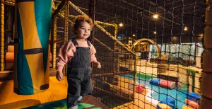 Kom spelen in de nieuwe indoor speeltuin van de Beekse Bergen Een speelparadijs voor kleine en grote kinderen. Foto: Beekse Bergen