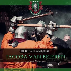 Jacoba van Beieren Buhurt Toernooi Buhurt international. Foto: Medieval Combat Netherlands