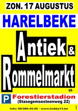 Antiek & Rommelmarkt te Harelbeke Foto: De Dapper Eddy