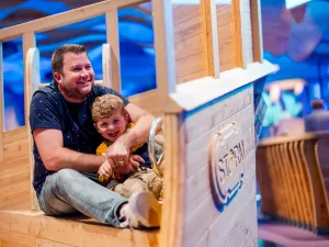 Pret bij de kinder-doe-expo Plons. Foto: Maritiem Museum © Marco De Swart