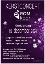 Het ROM-koor Kerstconcert Foto: Eigendom ROM-koor