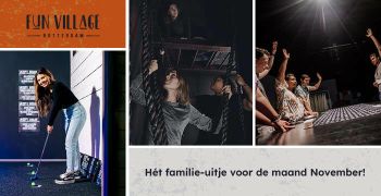 Fun Village, het familie-uitje voor november