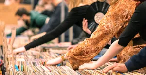 Wat kun je doen dit weekend? Vind de CD's en vinyl platen waar je altijd naar zocht tijdens de Mega Record & CD Fair! Foto: Pierre Banoori