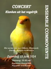 “Frereli joli – klanken uit het vogelrijk” Commovente. Foto: Janneke Verloop