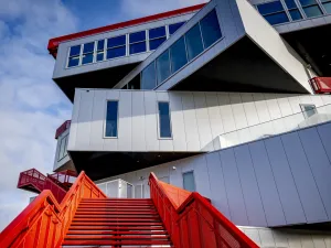 Geniet op het panoramadek van een geweldig uitzicht. Foto: Portlantis © Robin Utrecht