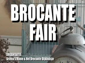 Brocante Fair Banner. Foto: Karin Maas / Het Brocante Dijkhuisje