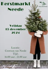 Kerstmarkt Poster. Foto: Needse Ondernemers 