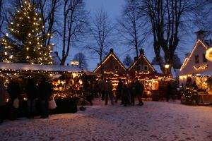 Beleef een kerstmarkt van vroeger in het mooie Bourtange. Foto: Vesting Bourtange