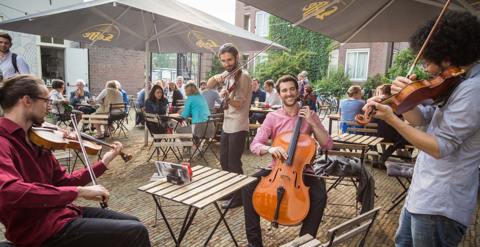 Delft wordt overspoeld door kunst, cultuur en muziek. Foto: Karym Ahmed