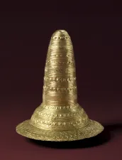 Fotobeschrijving: Gouden hoed. Foto (c): Historisches Museum der Pfalz Speyer.