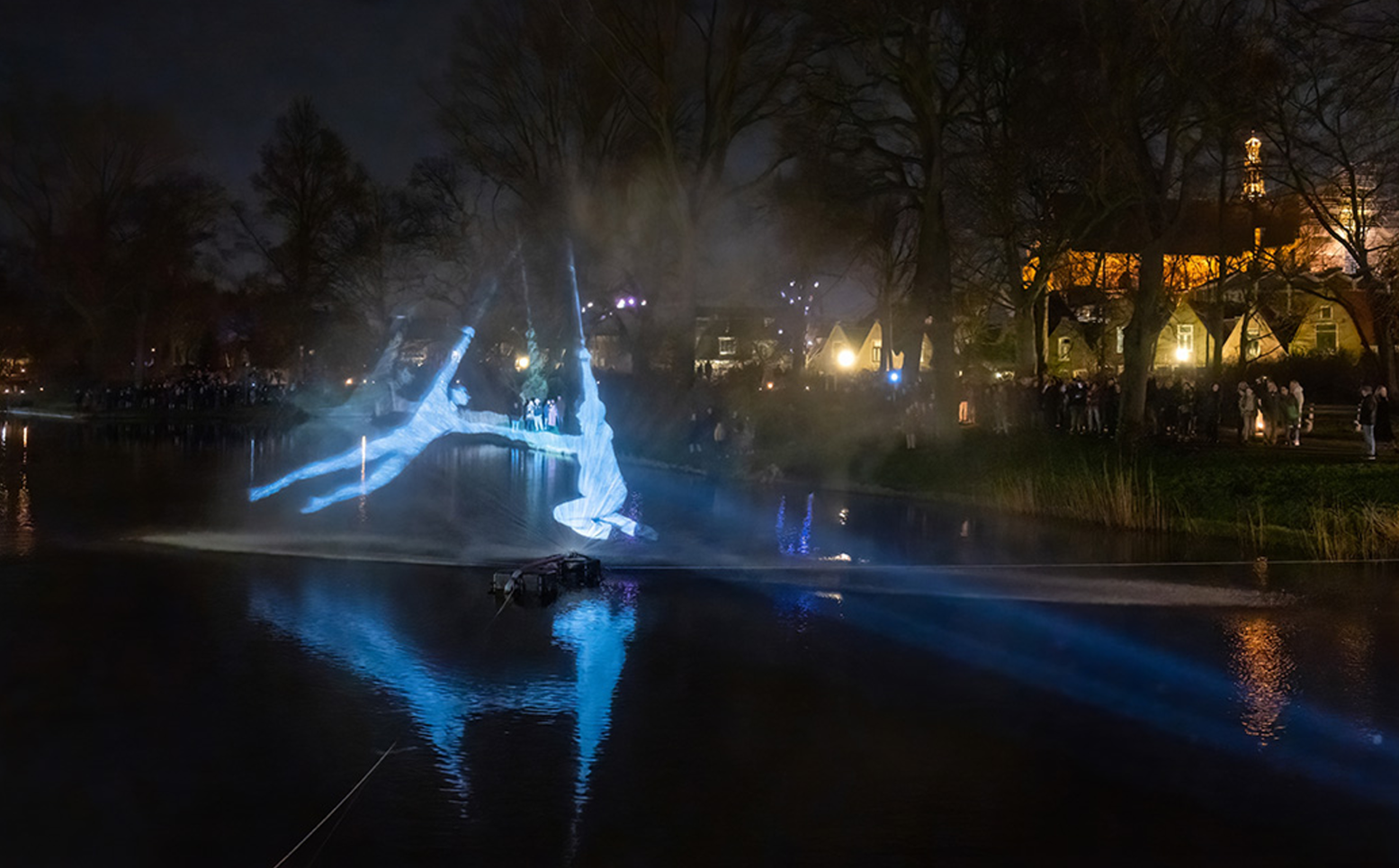 Ervaar de wondere lichtwereld van Wonderlicht Zaanstad. Foto: Wonderlicht @ Ed van de Pol