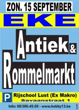 Antiek & Rommelmarkt te Eke - Nazareth Foto: De Dapper Eddy