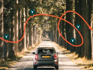 Wild Autopuzzeltocht: Op jacht naar avontuur Weg herfst. Foto: Apeldoorn Partners