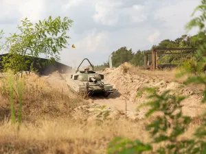 Mini-tank. Foto: Nationaal Militair Museum