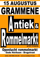 Antiek & Rommelmarkt te Grammene Foto: De Dapper Eddy