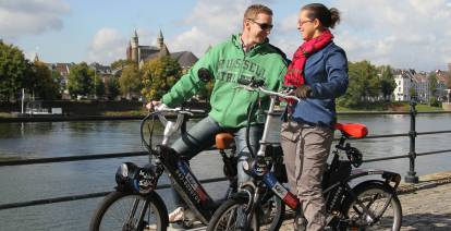 Uitjes Valkenburg Valkenburg is de ideale uitvalbasis voor je dagje Zuid-Limburg. Foto: Cycle Center Valkenburg ©