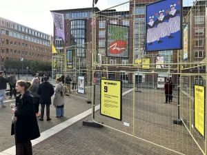 Foto: Straatexpositie ART.Grondwet in Den Bosch. Dutch Design Daily.