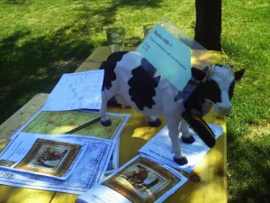 Boer Zoekt Koe! materiaal, foto; Markant Outdoorcentrum