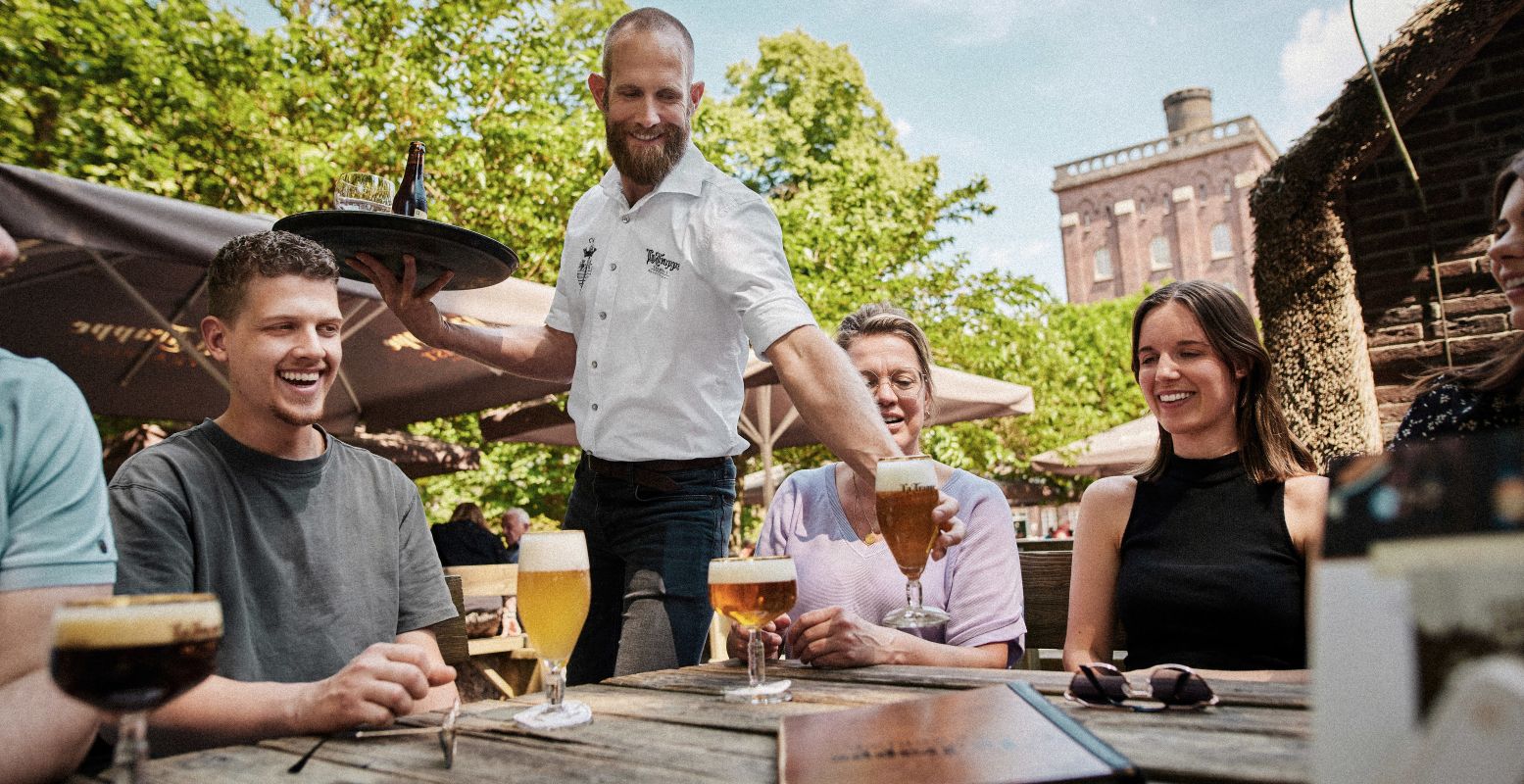 De lekkerste La Trappe biertjes en nog veel trappist-lekkernijen op één plek verzameld! Foto: La Trappe Trappistenmarkt