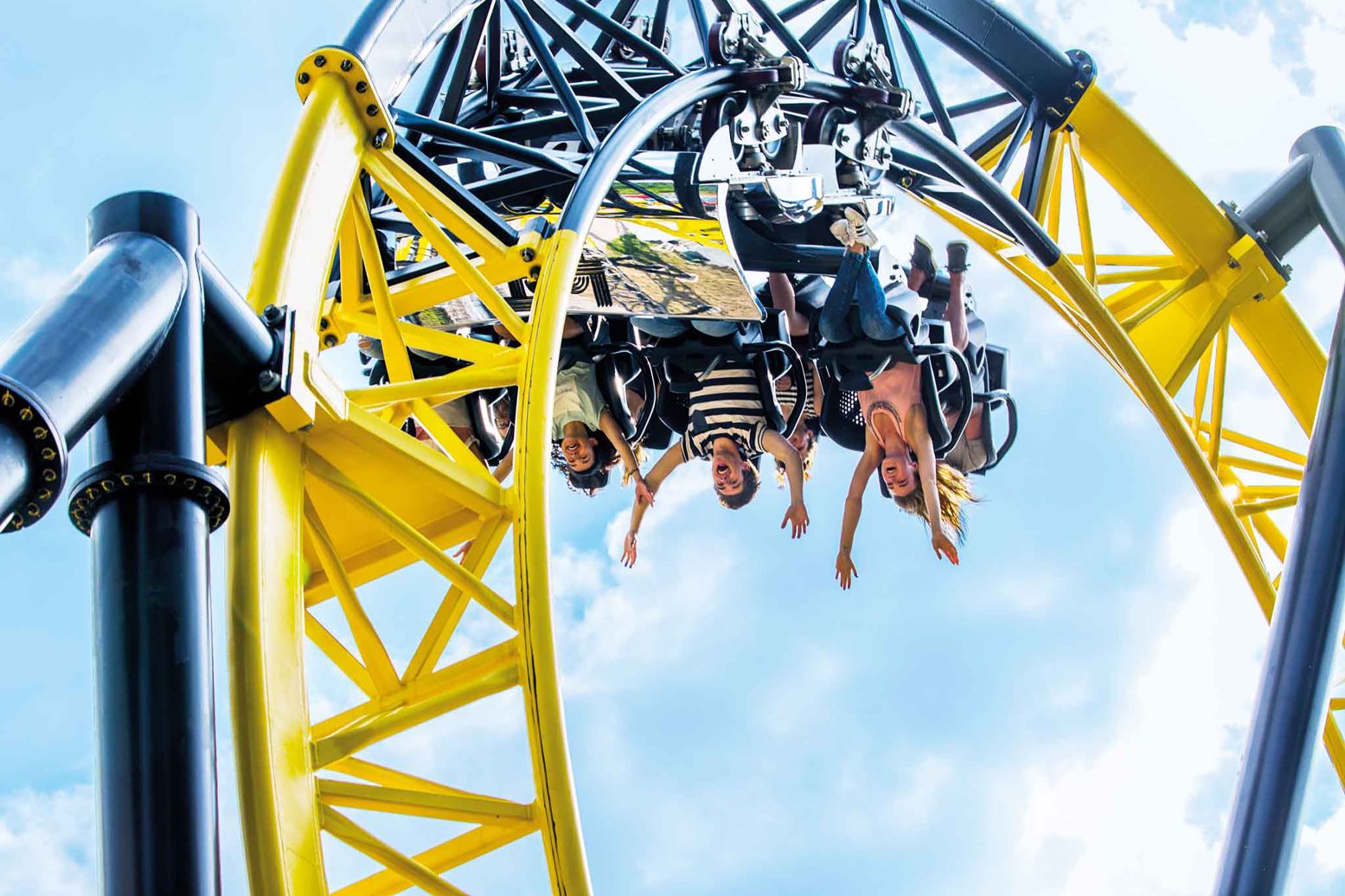 Adrenalinekick in Walibi. Foto: Walibi Holland