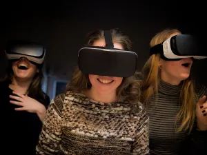 Stap in een andere wereld met virtual reality. Foto: VR Escape Room Time  © Thomas van Driel