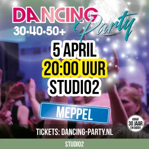 30•40•50+ Dancing Party Meppel 30+ Dancing Party. Foto: Herman Hilhorst.