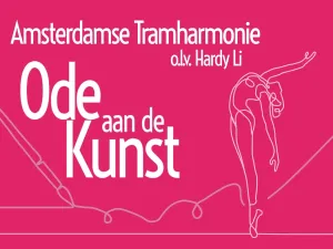 Amsterdamse Tramharmonie Ode aan de Kunst Flyer. Foto: Jasper Aubel