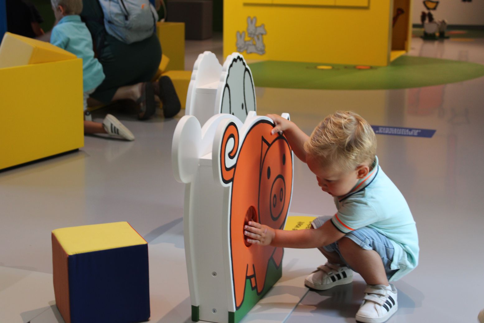 Ontdek al spelend de wereld van nijntje en haar vrienden. Leuk en nog leerzaam ook. Foto: DagjeWeg.NL @ Daniëlle Kleijer