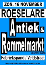 Antiek & Rommelmarkt te Roeselare Foto: De Dapper Eddy