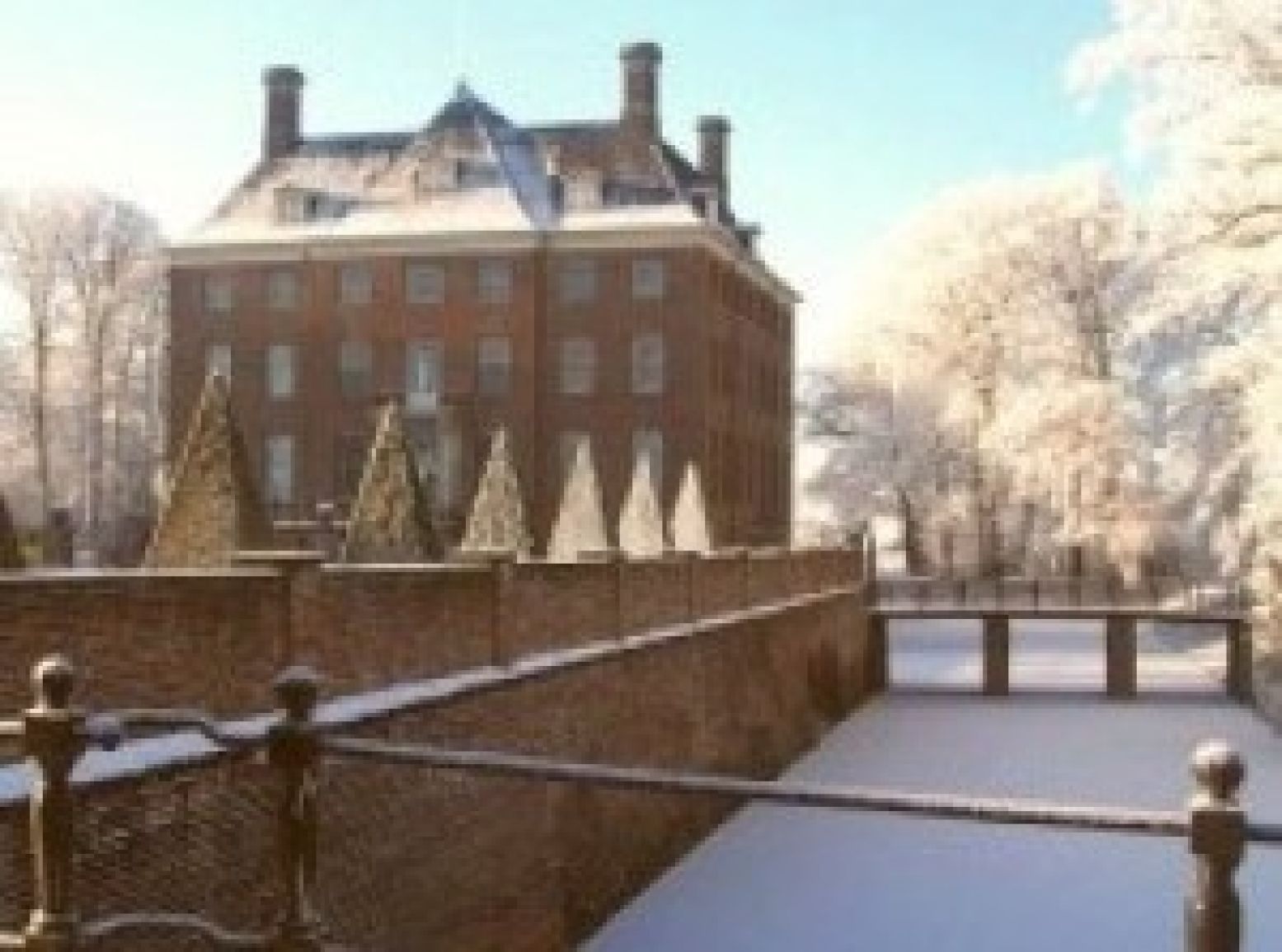 Verken Kasteel Amerongen in de winter. Foto: Kasteel Amerongen